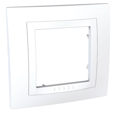 Рамка 1-постовая моноблок Schneider Electric Unica MGU2.002.18M