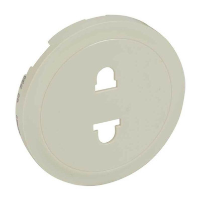 Лицевая панель Legrand Celiane розетки 2К+З евро американский стандарт слоновая кость 066228