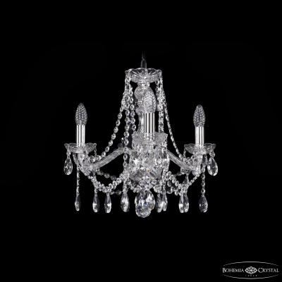 Подвесная люстра Bohemia Ivele Crystal 1413/3/165 Ni