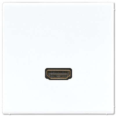 Розетка HDMI Jung MALS1112WW