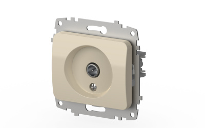 ТВ розетка (конечная) ELBI Jazz 607-000300-273