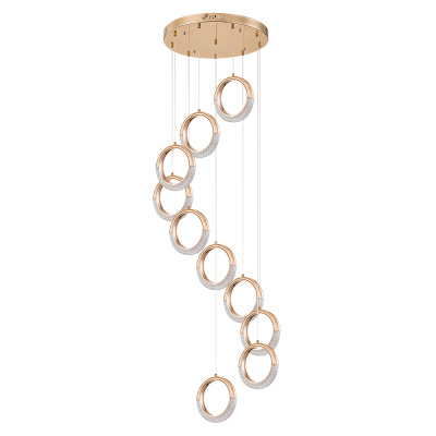 Каскадная люстра Arte Lamp Montana A7777SP-10GO