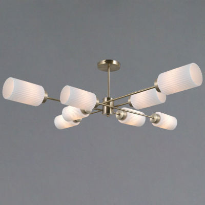 Люстра на штанге Illumico IL0737-8ASQ-25 AB NAPLES