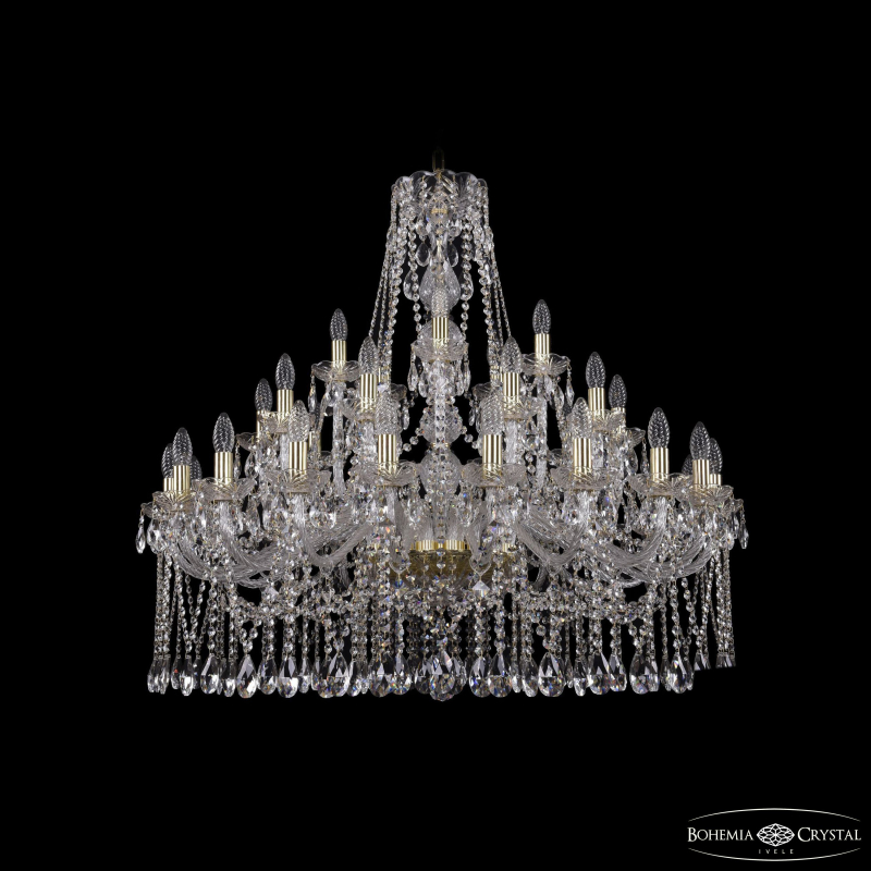 Подвесная люстра Bohemia Ivele Crystal 1413/20+10+5/360 G