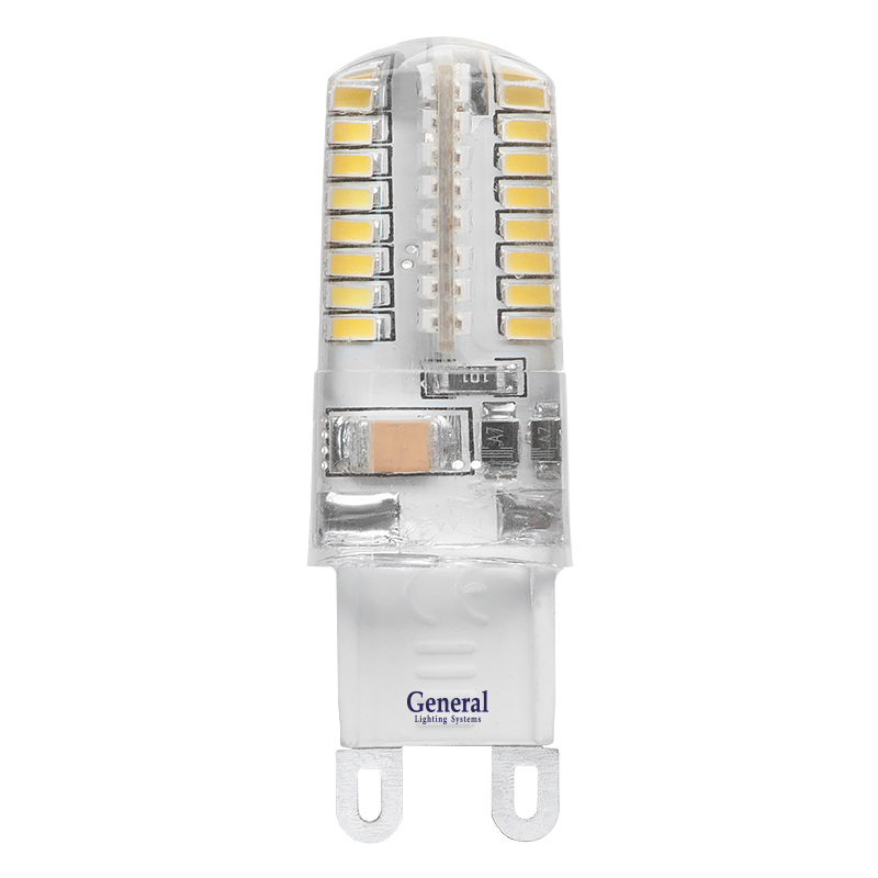Светодиодная лампа General GLDEN-G9-5-S-220-4500 653700