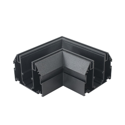 Угол соединительный для встраиваемого магнитного шинопровода Crystal Lux CLT 0.233 01 BL