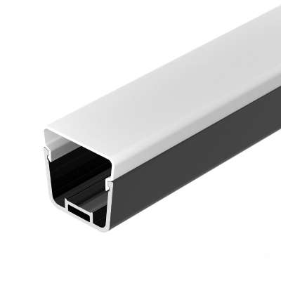 Профиль с экраном Arlight LINE-D-3734-2000 TETRA BLACK+OPAL 055072