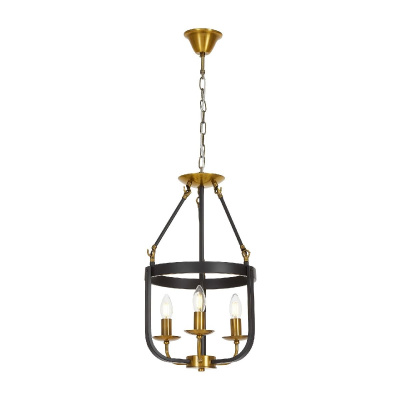 Подвесная люстра Lumina Deco Berling LDP 8024-3 BK+MD