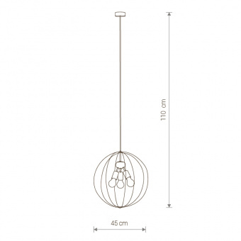Подвесная люстра Nowodvorski Bullet 9061