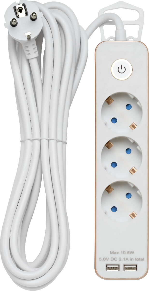 Удлинитель Duwi 32067 8