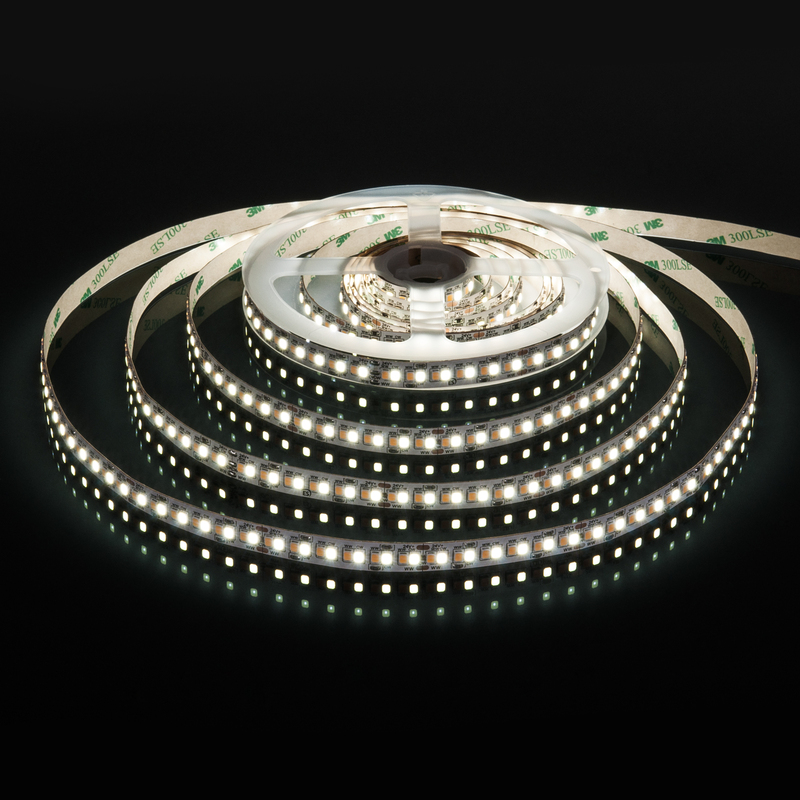 Светодиодная лента Elektrostandard 24V 16W 240Led 2835+2835 IP20 MIX теплый белый/холодный белый, 5м 4690389170232