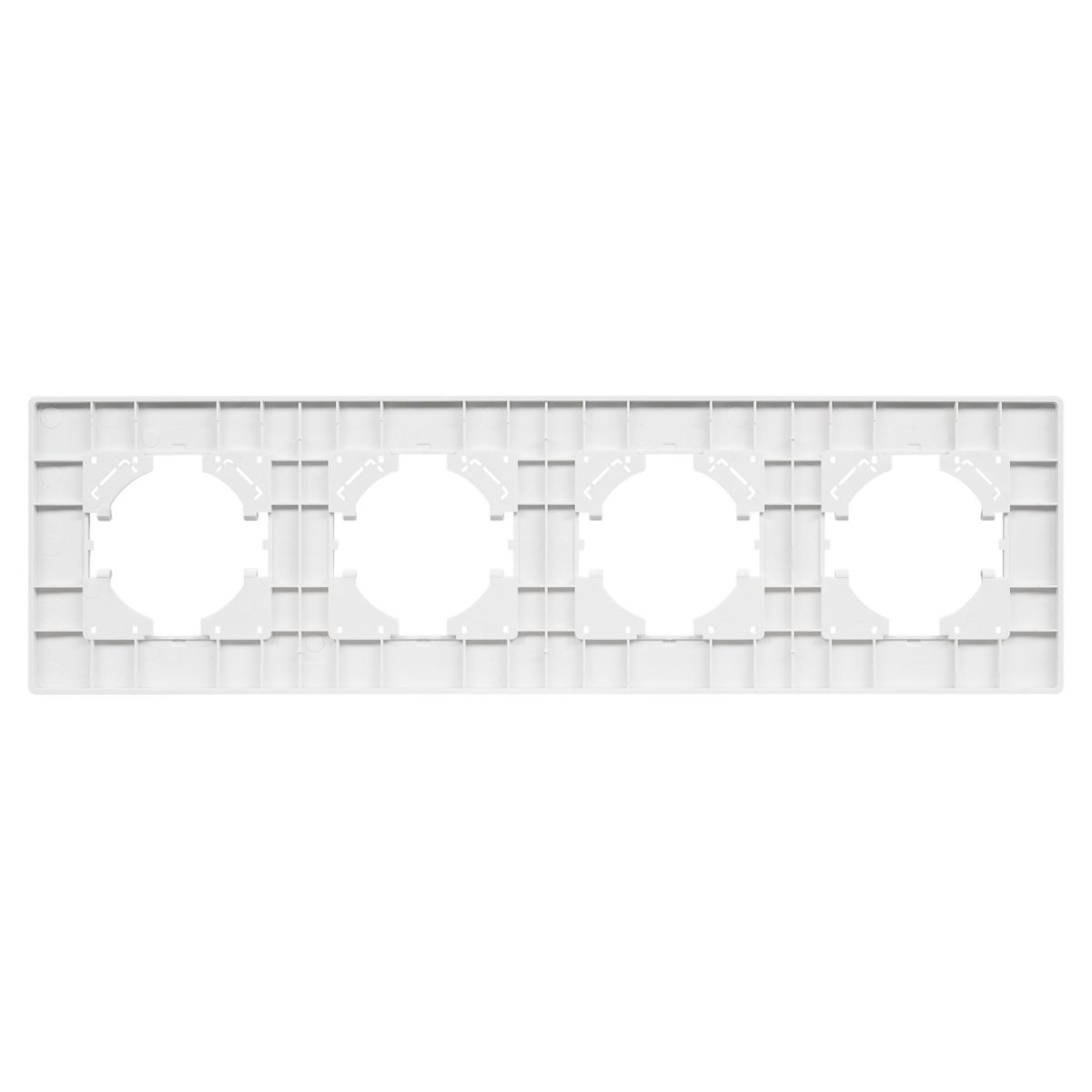 Рамка на 4 поста пластиковая Arlight FRM-PERIO-PL-4-WH 049758