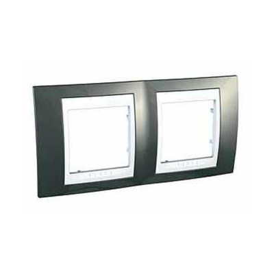 Рамка 2-постовая Schneider Electric Unica Хамелеон MGU6.004.824