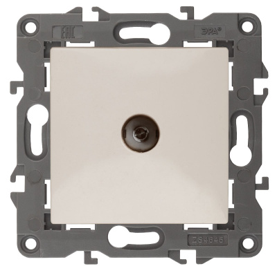 Розетка TV проходная Эра 14-3102-02 Б0034297