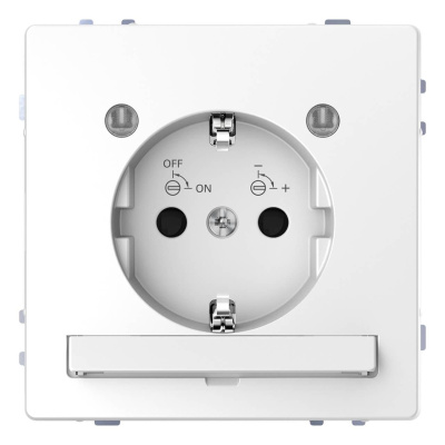 Розетка Schneider Electric Merten D-Life 16A с/з и LED модулем MTN2304-6035