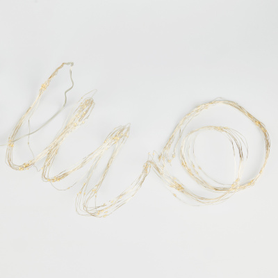 Гирлянда Uniel ULD-E0200-200/STB/3AA WARM WHITE IP44