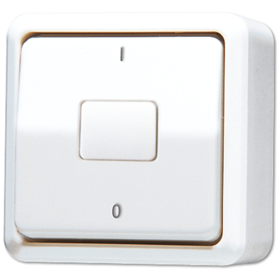 Выключатель для накладного монтажа Jung 602AWW