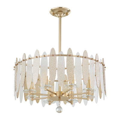 Люстра на штанге Arte Milano Sorrento 373309/8/350/570 GD