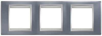 Рамка 3-постовая Schneider Electric Unica Top MGU66.006.097