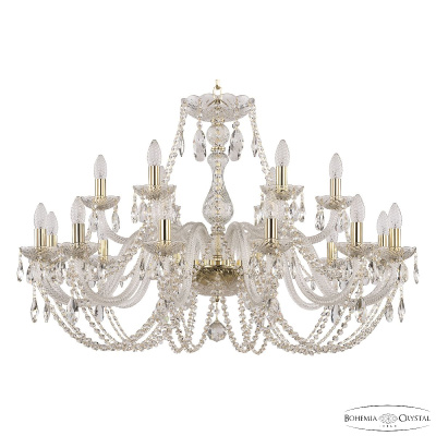 Подвесная люстра Bohemia Ivele Crystal 101/12+6/360 G