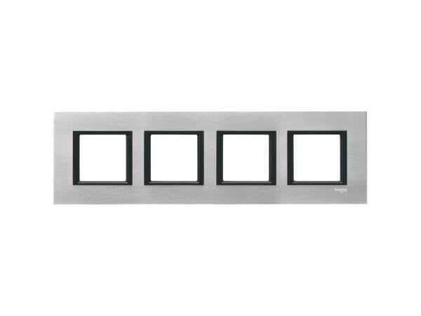 Рамка 4-постовая Schneider Electric Unica Class MGU68.008.7A1