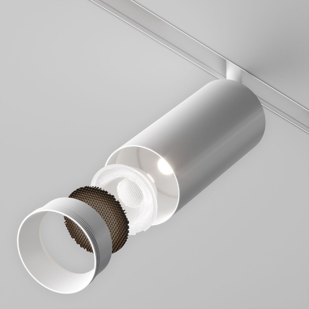 Кольцо декоративное для однофазного трекового светильника Maytoni Technical Focus LED  RingM-12-W