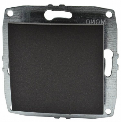 Выключатель одноклавишный Mono Electric Despina-Larissa 10А 250В графит 500-002025-100