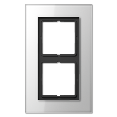 Рамка двухместная Jung LSP982GLWW