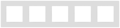 Рамка на 5 постов Эра Классик 12-5205-01М Б0067766