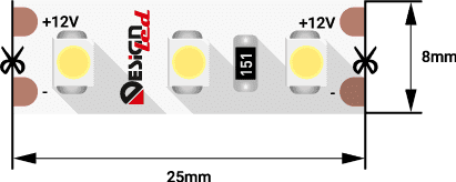 Светодиодная лента DesignLed DSG3120-12-NW-33 001132