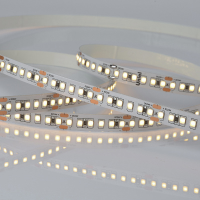 Светодиодная лента Uniel ULS-2835-168LED/m-10mm-IP20-DC24V-14W/m-5M-3000K катушка в герметичной упаковке