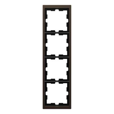 Рамка 4-постовая Schneider Electric Merten D-Life MTN4040-6552