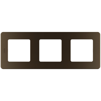 Рамка трехместная Legrand Inspiria 673959