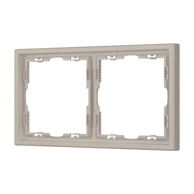 Рамка пластиковая Arlight FRM-NOBE-SFPL-2-CA 059456