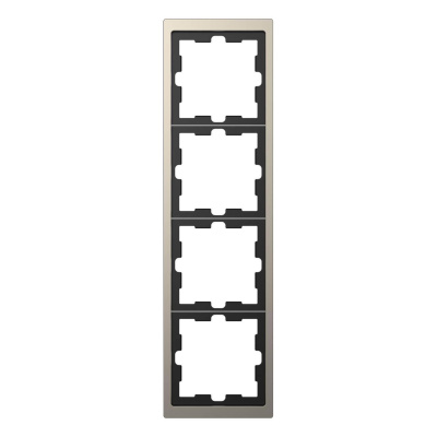 Рамка 4-постовая Schneider Electric Merten D-Life MTN4040-6550