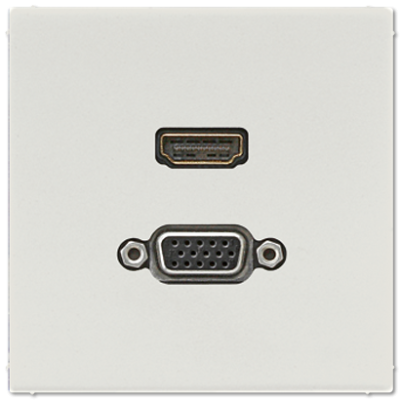 Розетка HDMI/VGA Jung MALS1173LG