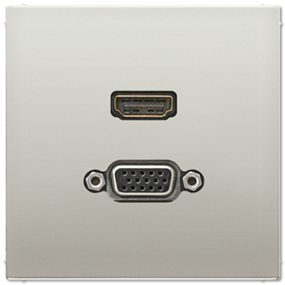 Розетка HDMI/VGA Jung MAES1173