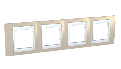 Рамка 4-постовая Schneider Electric Unica Хамелеон MGU6.008.867