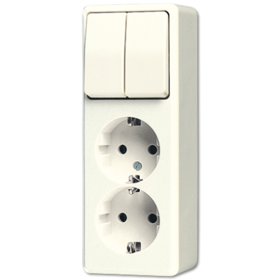 Розетка + выключатель Jung 625A