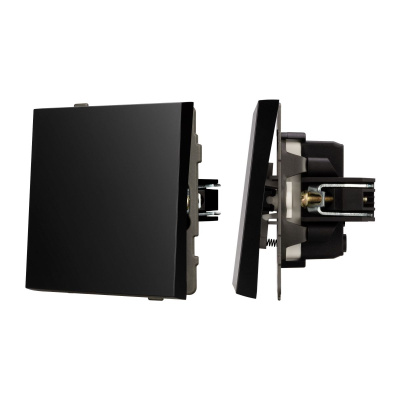 Механизм звонкового выключателя Arlight SWT-TENDO-MKR1-PL-BK (230V, 10A) 054143