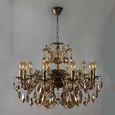 Подвесная люстра Ambiente Granada 2118/10 PB Honey Leaf