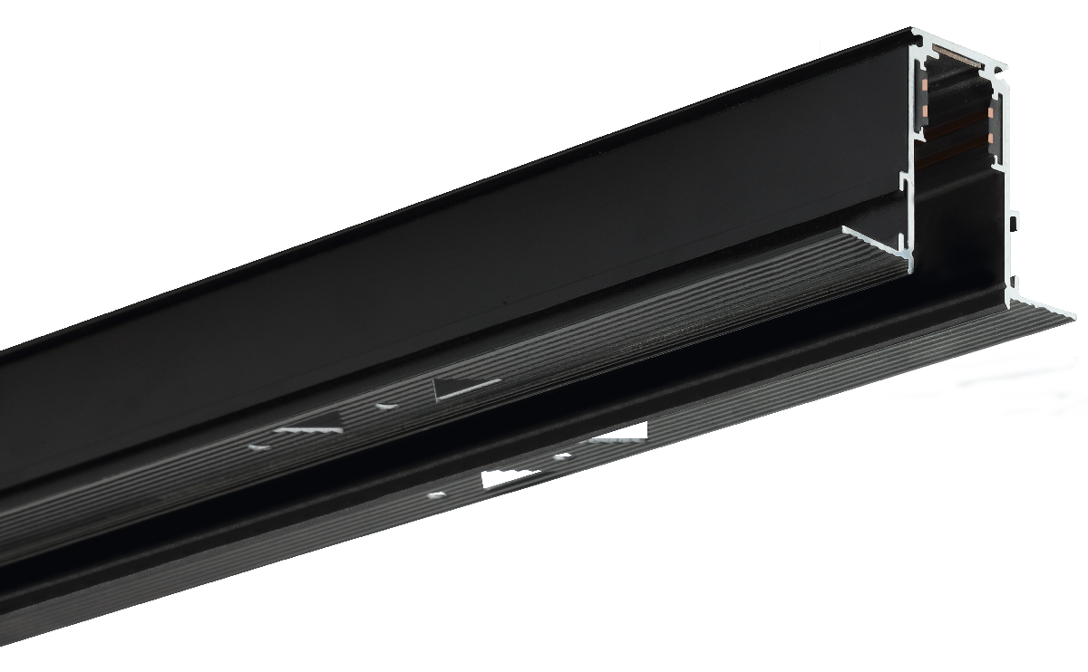 Шинопровод магнитный встраиваемый iLedex Vision 4822-65/48-3000-BK