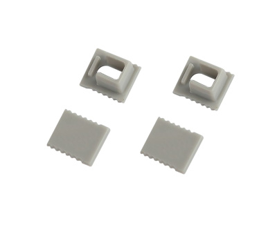 Набор заглушек Эра 0709-3 для профиля 0709 2шт глухие 2шт с отверстием