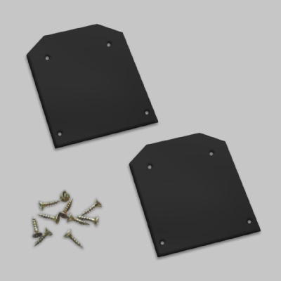 Торцевая заглушка (комплект) IMEX Smart line IL.0050.3305-BK