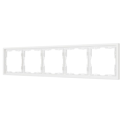 Рамка пластиковая Arlight FRM-NOBE-SFPL-5-WH 054227