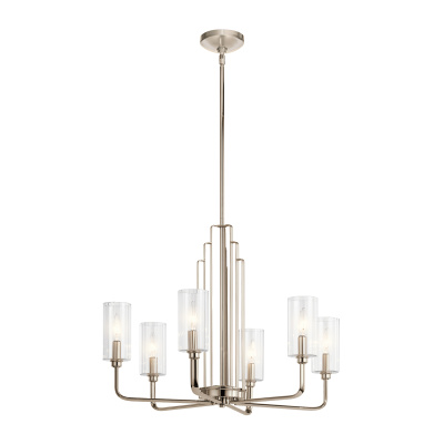 Люстра на штанге Kichler Kimrose QN-KIMROSE6-PN