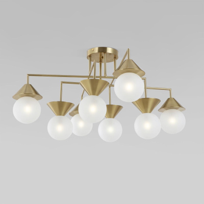 Потолочная люстра Eurosvet Melon 302002/8 латунь Smart a071464