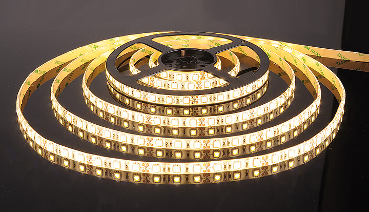 Светодиодная лента Elektrostandard 12V 14,4W 60Led 5050 IP65 теплый белый, 5м 4690389038501