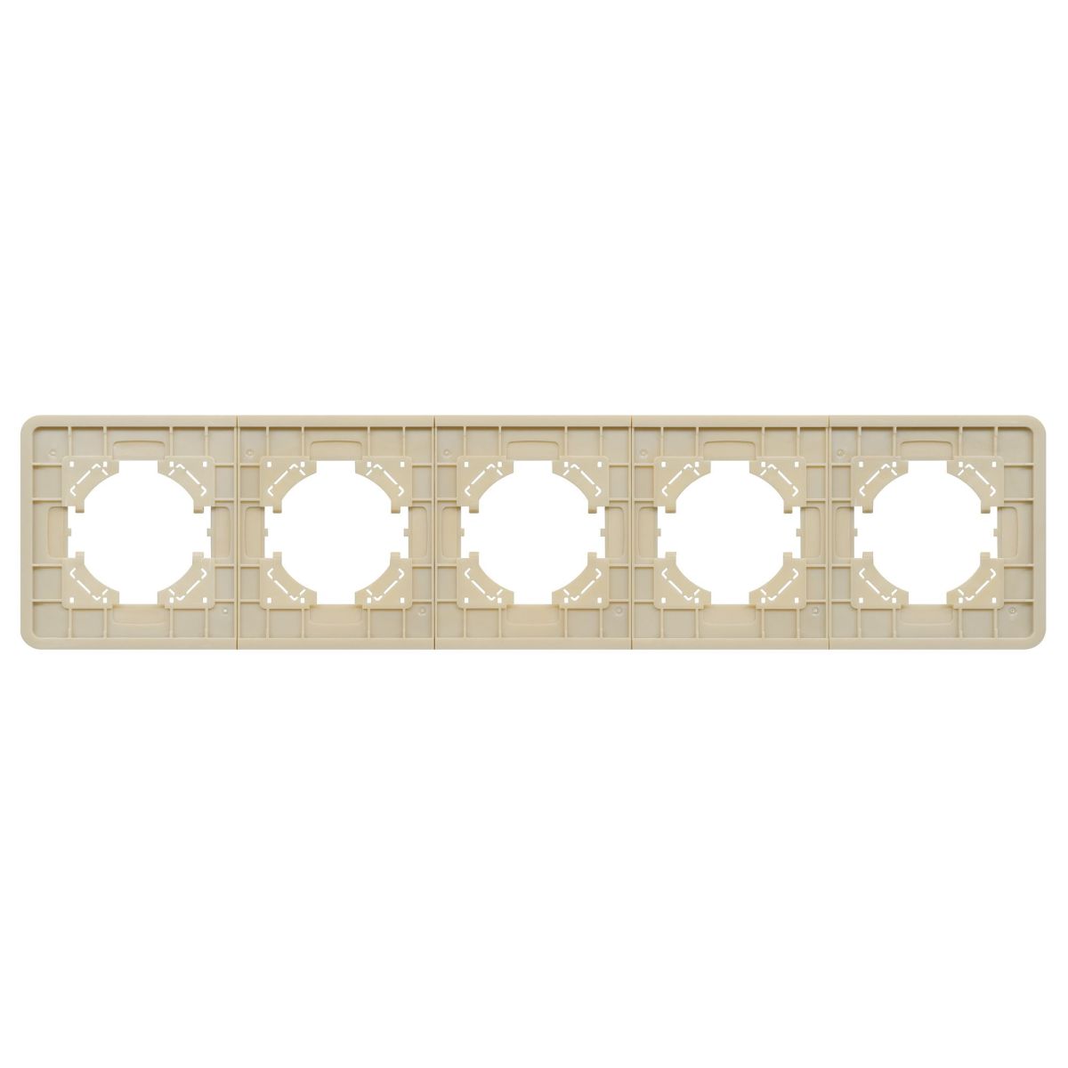 Рамка на 5 постов стеклянная Arlight FRM-OMALI-SFGS-5-GD 049723