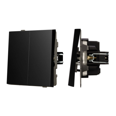 Механизм выключателя управления шторами Arlight SWT-TENDO-MKR2-PL-BK (230V, 10A) 054139